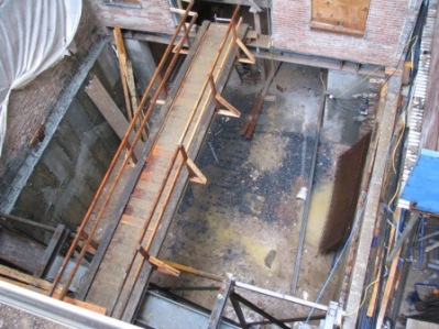 FireHouse Courtyard Excavation in Progress