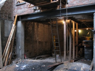 FireHouse Courtyard/Main House Excavation in Progress